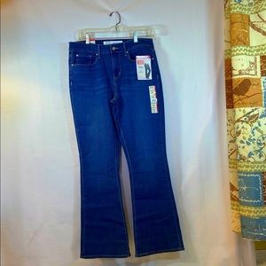Levi Strauss Signature Mid Rise Boot Cut Jeans